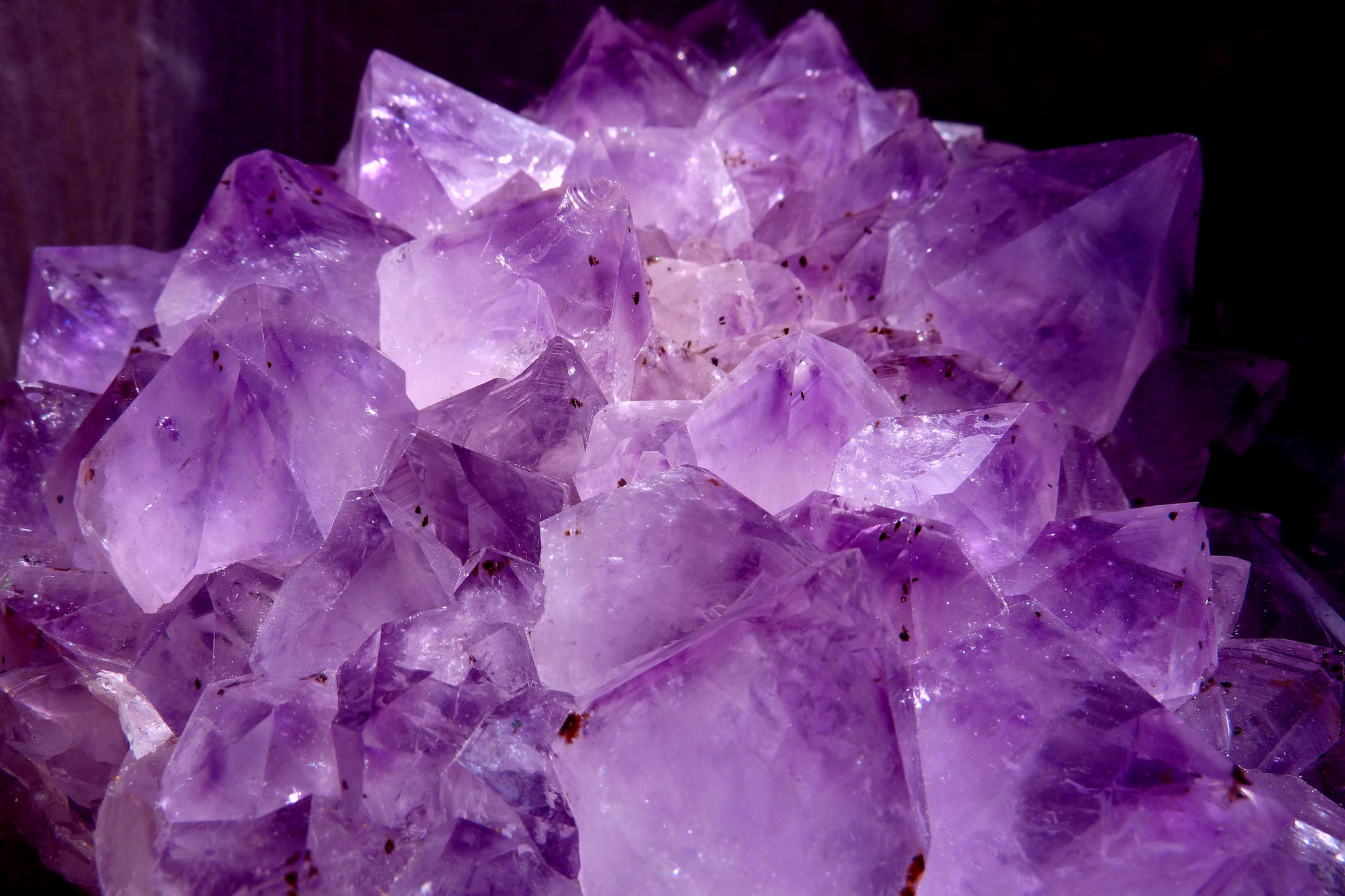 Amethyst, Violet, Crystal Cave, Druze, Gem Top